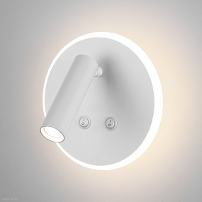 Настенный светодиодный светильник с поворотным плафоном Elektrostandard Tera Tera LED белый (MRL LED