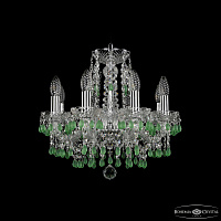 Хрустальная подвесная люстра Bohemia IVELE Crystal 1410/8/141 Ni V5001