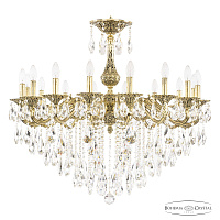 Подвесная хрустальная люстра Bohemia Ivele Crystal Verona 72102/16/300 B GB
