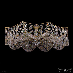 Большая хрустальная люстра Bohemia IVELE Crystal 77081/115 G