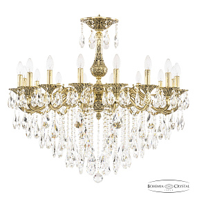 Подвесная хрустальная люстра Bohemia Ivele Crystal Verona 72102/16/300 B GB