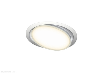 Встраиваемая поворотная светодиодная панель Donolux Moon DL18813/9W White R