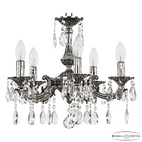 Подвесная хрустальная люстра Bohemia Ivele Crystal Verona 72108/5/125 A NB