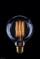 Лампа LOFT Voltega G95 (Янтарь нити) 60W Е27 VG6-G95A1-60W