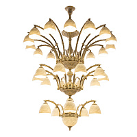 Большая люстра Bohemia Ivele Crystal Verona 72111P/5+10+15/420/3d GW P1 D Angel