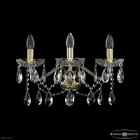 Бра с хрусталем Bohemia IVELE Crystal 1413B/3/200/XL G