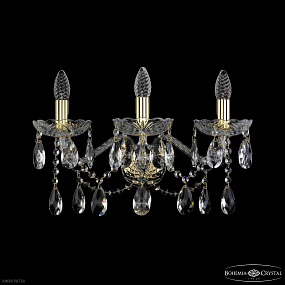 Бра с хрусталем Bohemia IVELE Crystal 1413B/3/200/XL G