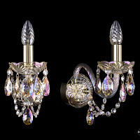 Бра хрустальное Bohemia IVELE Crystal 1400/1/G/BIG/M701