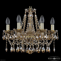 Хрустальная подвесная люстра Bohemia IVELE Crystal 1413/6/165 G M721