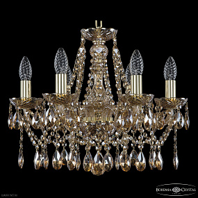 Хрустальная подвесная люстра Bohemia IVELE Crystal 1413/6/165 G M721