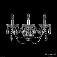 Бра хрустальное Bohemia IVELE Crystal 1402B/3/195/XL Ni