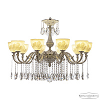 Подвесная хрустальная люстра Bohemia Ivele Crystal Verona 72101/10/300 A NW P1 U Angel