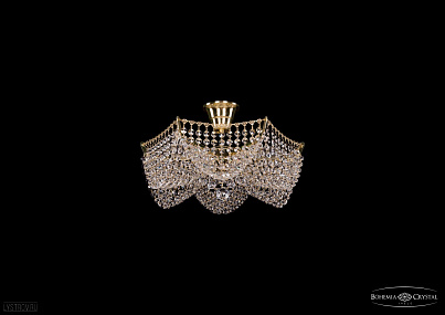 Хрустальная потолочная люстра Bohemia IVELE Crystal 7708/3/G