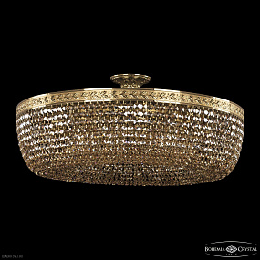 Хрустальная потолочная люстра Bohemia IVELE Crystal 19031/80IV G R777