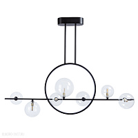 Потолочная светодиодная люстра Arte Lamp SATURN A7791SP-59BK