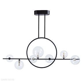 Потолочная светодиодная люстра Arte Lamp SATURN A7791SP-59BK