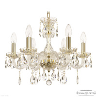 Хрустальная подвесная люстра Bohemia IVELE Crystal 117/6/165 G