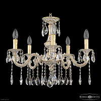 Большая хрустальная люстра Bohemia IVELE Crystal AL79101/5/175 A AGW