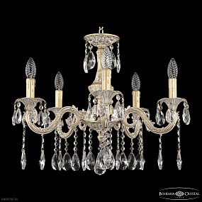 Большая хрустальная люстра Bohemia IVELE Crystal AL79101/5/175 A AGW