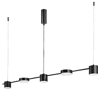 Подвесной светодиодный светильник Crystal Lux TRISTAN SP5 L1200 BLACK