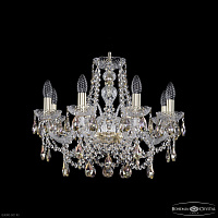 Хрустальная подвесная люстра Bohemia IVELE Crystal 1411/8/195 G K801