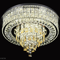 Хрустальная потолочная светодиодная люстра Lumina Deco Terra DDС 6899-600