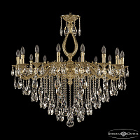 Подвесная хрустальная люстра Bohemia Ivele Crystal Verona 72302/16/360 B G