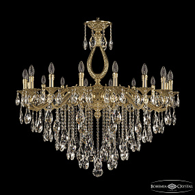Подвесная хрустальная люстра Bohemia Ivele Crystal Verona 72302/16/360 B G
