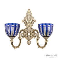 Бра Bohemia Ivele Crystal Verona 7203B15/2/210 GW P1 U Clear-Blue/H-1H