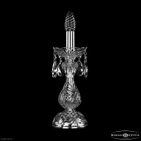 Хрустальная настольная лампа Bohemia IVELE Crystal 1415L/1-31 Ni