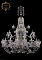 Большая хрустальная люстра Bohemia Art Classic 11.24.20+10+5.530.3d.XL-194.Gd.V7010
