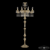 Торшер с хрусталем Bohemia Ivele Crystal Florence 71302T/8/210 A G