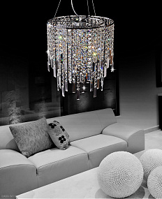 Подвесная люстра Lumina Deco ZUCCHERO LDP 2159-450 CHR