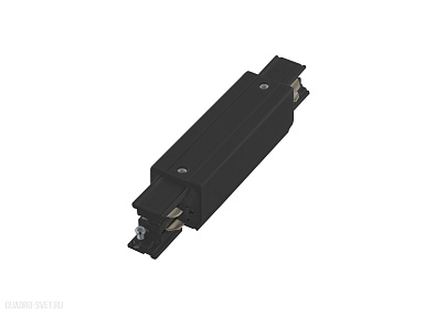Прямой токоподвод, черный Donolux DL000218C