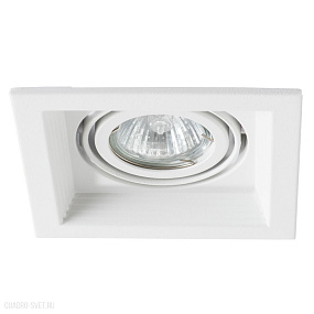 Встраиваемый светильник Arte Lamp CANIS A6661PL-1WH