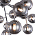 Люстра потолочная Maytoni Dallas MOD545PL-20CH