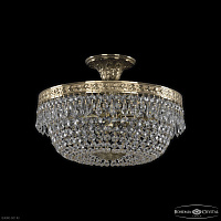 Хрустальная потолочная люстра Bohemia IVELE Crystal 19011/35IV G