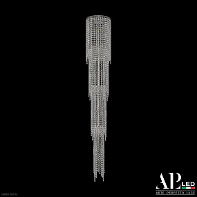 Каскадная хрустальная светодиодная люстра APL LED Rimini S520.0.22-145.B.4000