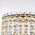 Хрустальная настольная лампа APL LED Sicilia SH500.L3.17-26.B.Gd.E14