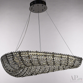 Хрустальная подвесная светодиодная люстра APL LED Sicilia SH509.0.70.R.Ni.4000.Clear.731
