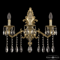 Бра с хрусталем Bohemia Ivele Crystal Verona 7202B15/3/210 A G