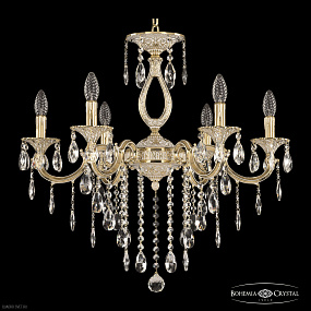 Хрустальная подвесная люстра Bohemia IVELE Crystal Verona 72301/6/210 B GW