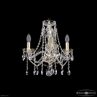 Хрустальная подвесная люстра Bohemia IVELE Crystal 1413/3/141 G