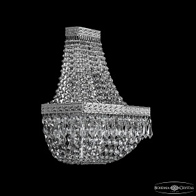 Бра с хрусталем Bohemia IVELE Crystal 19012B/H1/25IV Ni