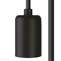 Патрон черный со шнуром 5 м. Nowodvorski Cameleon Cable E27 8664