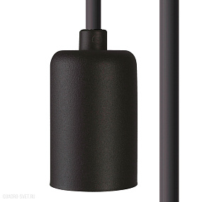 Патрон черный со шнуром 5 м. Nowodvorski Cameleon Cable E27 8664