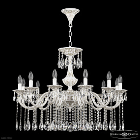 Большая хрустальная люстра Bohemia IVELE Crystal AL78101/12/300 A WMG
