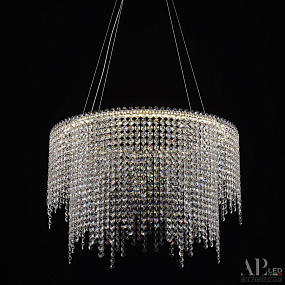 Хрустальная подвесная светодиодная люстра APL LED Sicilia SH02.55.D.Ni.4000