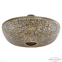 Большая хрустальная люстра Bohemia IVELE Crystal AL19111/100OL AGB