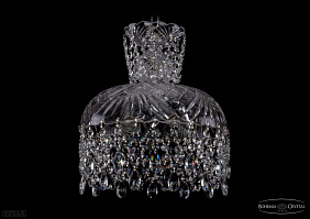 Хрустальный подвесной светильник Bohemia IVELE Crystal 7711/30/Ni